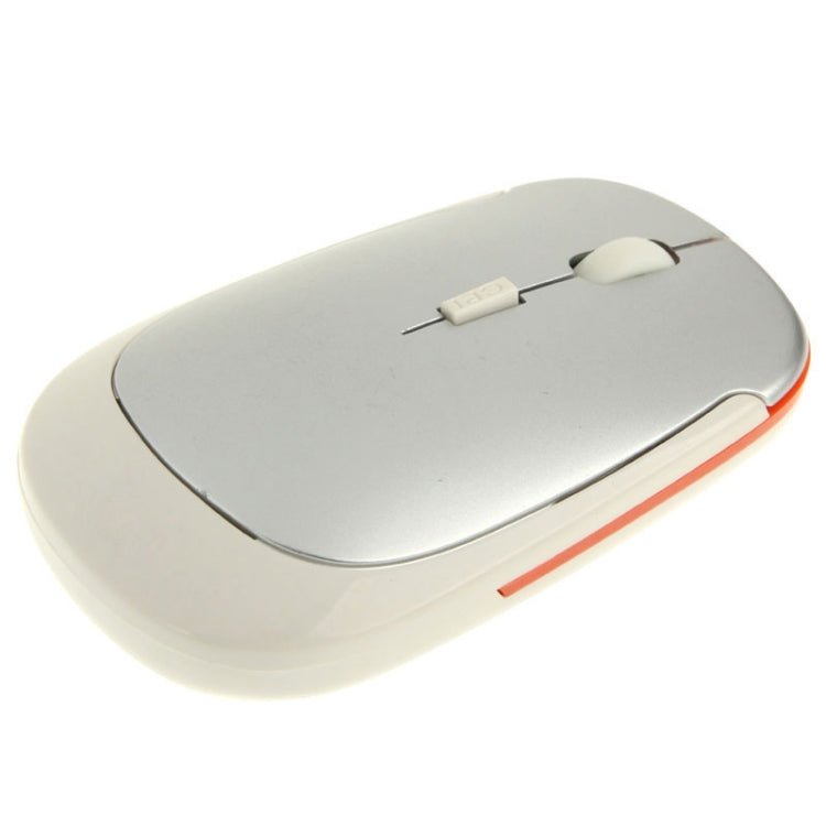 2.4GHz Wireless Ultra-thin Mouse(Silver) - Wireless Mice by PMc TechLife | Online Shopping South Africa | PMc TechLife | Buy Now Pay Later Mobicred