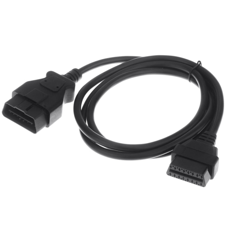 ELM327 OBDII 16 Pin to 16 Pin Bluetooth Car Diagnostic Cable, Length: 1.5m(Black) - Cables & Connectors by PMC TechLife | Online Shopping South Africa | PMC TechLife | Buy Now Pay Later Mobicred