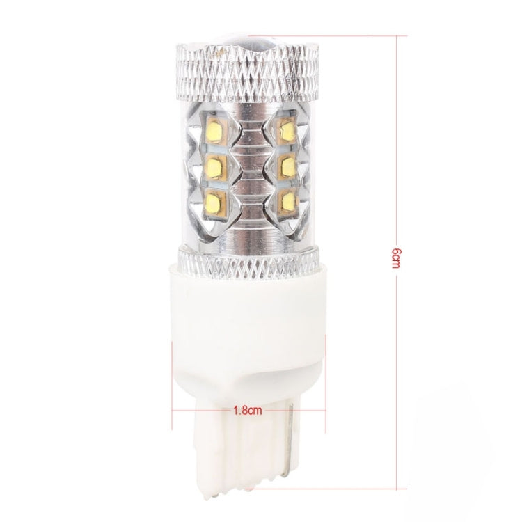 T20/7440 Single Wire 80W 800LM 6500K White Light 16-3535-LEDs Car Foglight, Constant Current , DC12-24V - Fog / Driving Lights by PMC TechLife | Online Shopping South Africa | PMC TechLife | Buy Now Pay Later Mobicred
