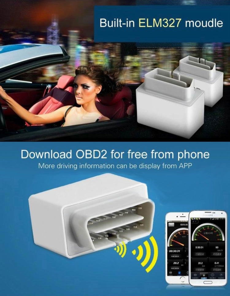 X3 Bluetooth 5.5 inch Car OBDII / EUOBD HUD Vehicle-mounted Head Up Display Security System, Support Speed & Fuel Consumption, Overspeed Alarm, Water Temperature, etc(Black) - Head Up Display System by PMC TechLife | Online Shopping South Africa | PMC TechLife | Buy Now Pay Later Mobicred