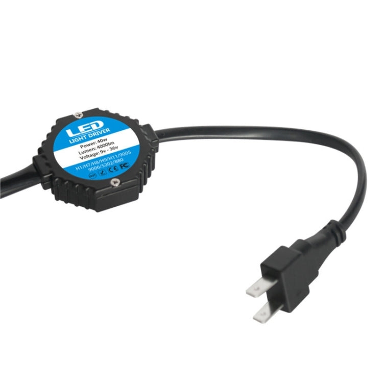 2 PCS H7-5HL-40W 4000lm / 6000K Car LED Headlight, White Light, DC 9-36V - LED Headlamps by PMC TechLife | Online Shopping South Africa | PMC TechLife | Buy Now Pay Later Mobicred