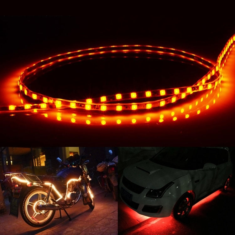 5 PCS Normally-on Style 45 LED 3528 SMD Waterproof Flexible Car Strip Light for Car Decoration, DC 12V, Length: 45cm - Decorative Lights by PMC TechLife | Online Shopping South Africa | PMC TechLife | Buy Now Pay Later Mobicred