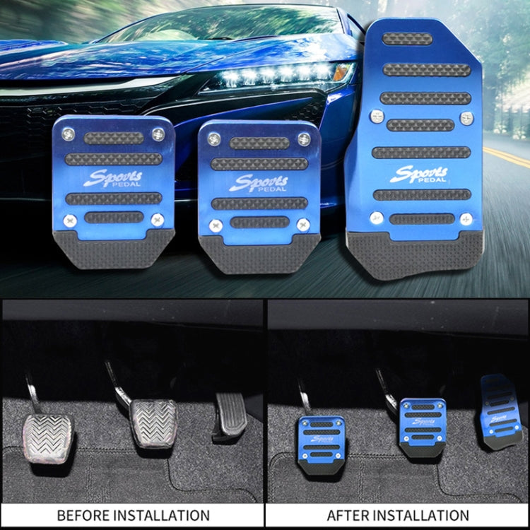 Car Universal Non-Slip Pedal(Blue) - Foot Pedal by PMC TechLife | Online Shopping South Africa | PMC TechLife | Buy Now Pay Later Mobicred