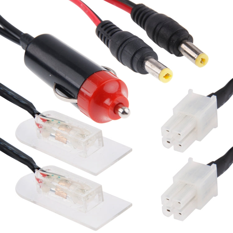 2 PCS DC 12V Car License Plate Anti Photo Radar Device - License Plate Covers & Frames by PMC TechLife | Online Shopping South Africa | PMC TechLife | Buy Now Pay Later Mobicred