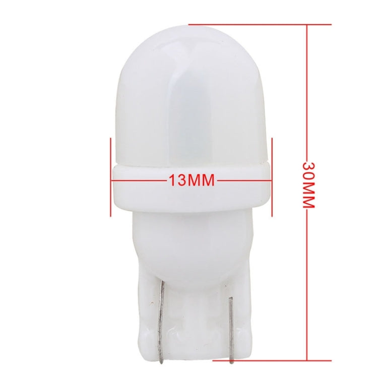 10 PCS T10 1W 80LM Ceramic 2 LED SMD 5630 Car Clearance Lights Lamp, DC 12V - Clearance Lights by PMC TechLife | Online Shopping South Africa | PMC TechLife | Buy Now Pay Later Mobicred