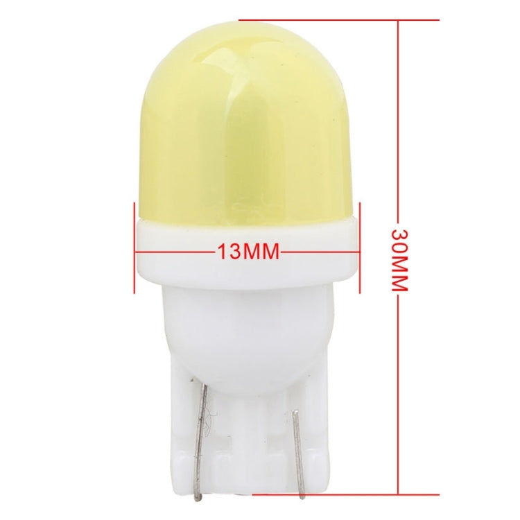 10 PCS T10 1W 80LM Ceramic 2 LED SMD 5630 Car Clearance Lights Lamp, DC 12V - Clearance Lights by PMC TechLife | Online Shopping South Africa | PMC TechLife | Buy Now Pay Later Mobicred