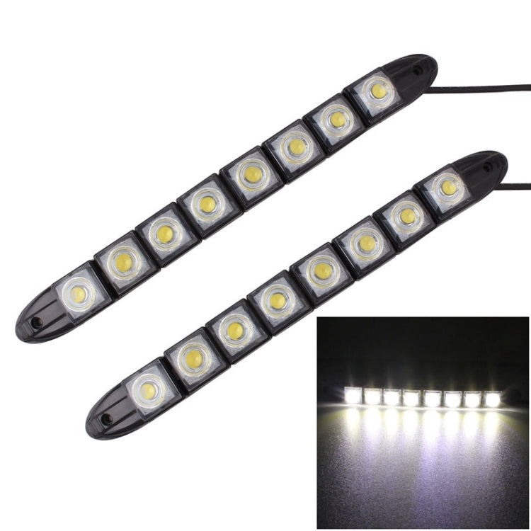 2 PCS  4W 8 LED SMD 5050 Flexible Snake LED Car Daytime Running Lights, DC 12V - Running Lights by PMC TechLife | Online Shopping South Africa | PMC TechLife | Buy Now Pay Later Mobicred