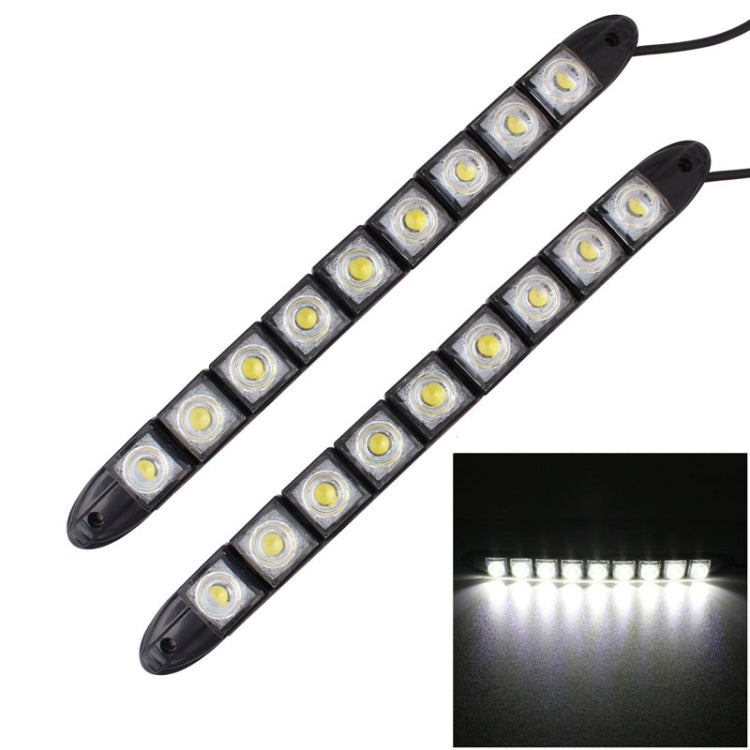 2 PCS  4.5W 9 LED SMD 5050 Flexible Snake LED Car Daytime Running Lights, DC 12V - Running Lights by PMC TechLife | Online Shopping South Africa | PMC TechLife | Buy Now Pay Later Mobicred