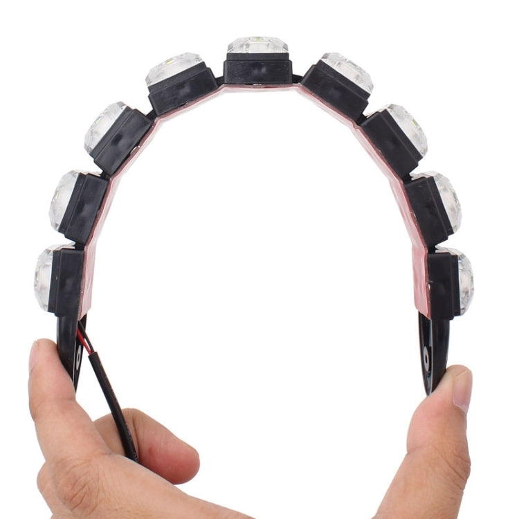 2 PCS  4.5W 9 LED SMD 5050 Flexible Snake LED Car Daytime Running Lights, DC 12V - Running Lights by PMC TechLife | Online Shopping South Africa | PMC TechLife | Buy Now Pay Later Mobicred