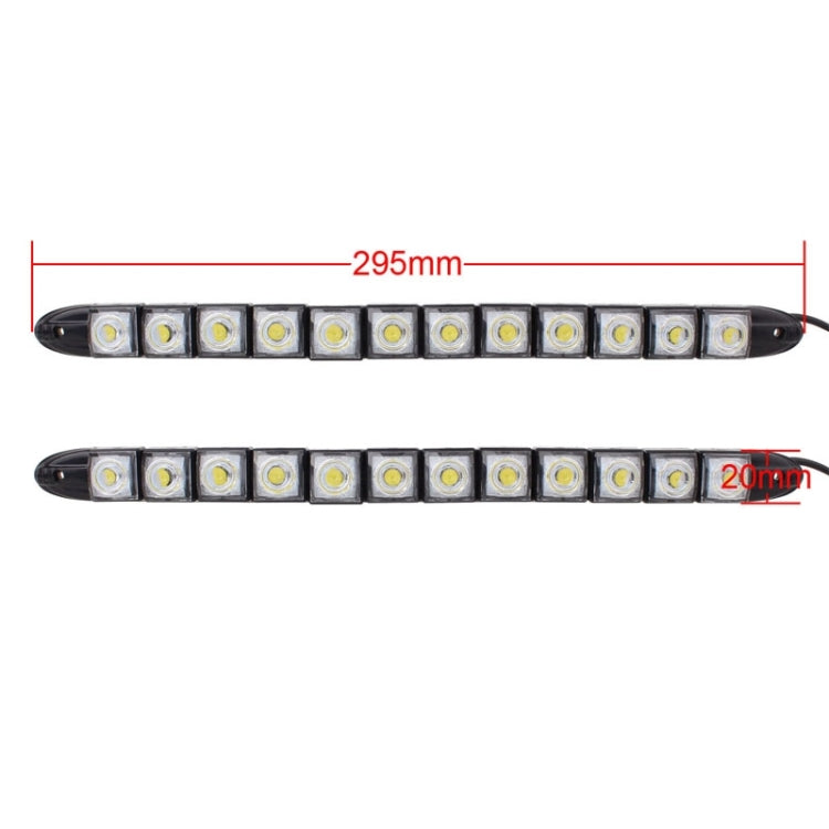 2 PCS  6W 12 LED SMD 5050 Flexible Snake LED Car Daytime Running Lights, DC 12V - Running Lights by PMC TechLife | Online Shopping South Africa | PMC TechLife | Buy Now Pay Later Mobicred
