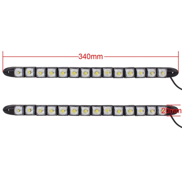 2 PCS  7W 14 LED SMD 5050 Flexible Snake LED Car Daytime Running Lights, DC 12V - Running Lights by PMC TechLife | Online Shopping South Africa | PMC TechLife | Buy Now Pay Later Mobicred