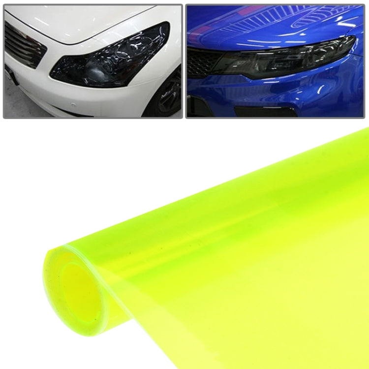 Protective Decoration Car Light Membrane /Lamp Sticker, Size: 100cm(L) x 40cm(W) (Green) - Auto Film by PMc TechLife | Online Shopping South Africa | PMc TechLife | Buy Now Pay Later Mobicred