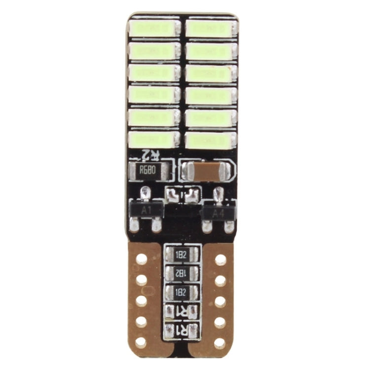 2 PCS T10 4.8W 720LM Ice Blue Light 24 SMD 4014 LED Error-Free Canbus Car Clearance Lights Lamp, DC 12V - Clearance Lights by PMC TechLife | Online Shopping South Africa | PMC TechLife | Buy Now Pay Later Mobicred
