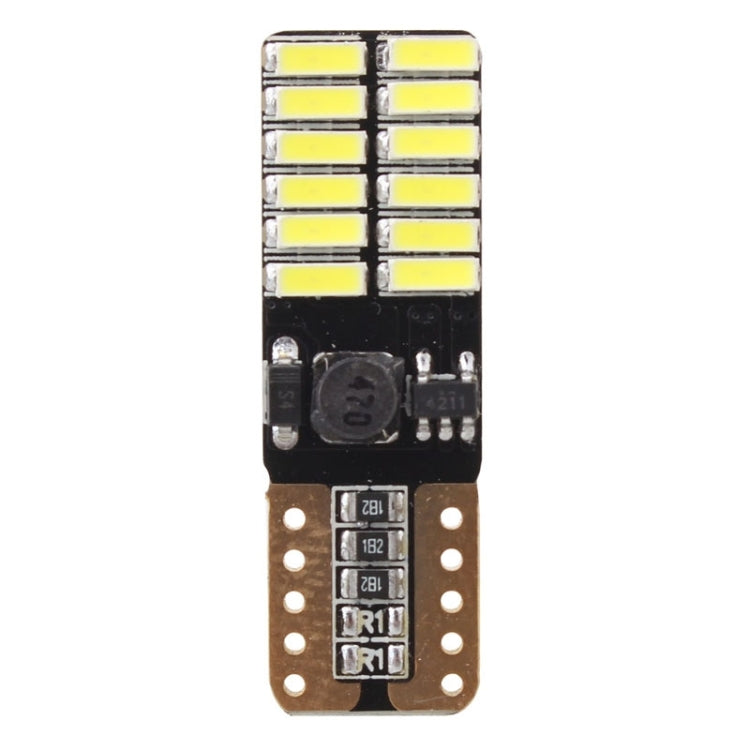 2 PCS T10 4.8W 720LM White Light 24 SMD 4014 LED Error-Free Canbus Car Clearance Lights Lamp, DC 12V - Clearance Lights by PMC TechLife | Online Shopping South Africa | PMC TechLife | Buy Now Pay Later Mobicred