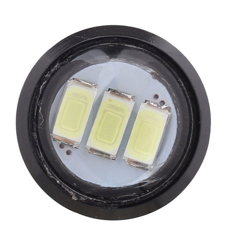 2 PCS  22.5mm 1.5W 150LM White Light 3 LED SMD 5630 Spotlight Eagle Eye Light Daytime Running Light for Vehicles - free shipping - PMC TechLife - Order now!