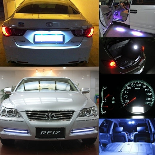 T10 2W White 130LM 6 LED SMD 5730 Backup Reverse Light Turn Signal Bulb for Vehicles, DC 12V - Brake Lights by PMC TechLife | Online Shopping South Africa | PMC TechLife | Buy Now Pay Later Mobicred