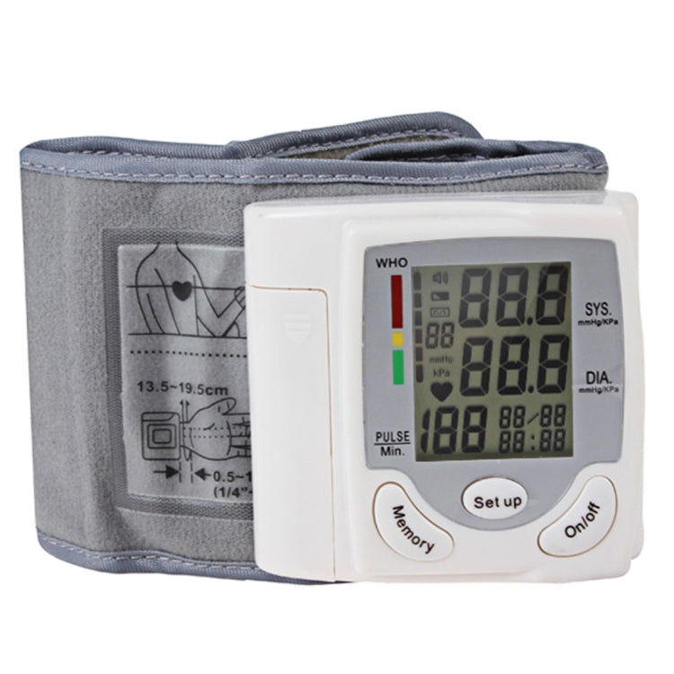 CK-101S Full Automatic Wrist Blood Pressure Monitor - Sphygmomanometer by PMC TechLife | Online Shopping South Africa | PMC TechLife | Buy Now Pay Later Mobicred