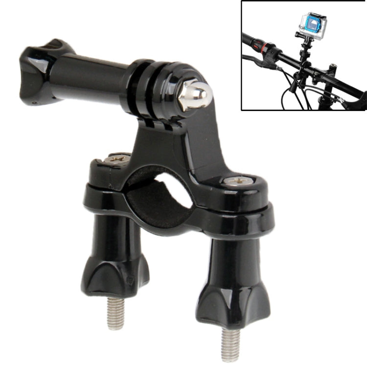 Universal Bike Handlebar Seatpost Mount for GoPro, Insta360, DJI and Other Action Cameras(Black) - Bicycle Handlebar Mount by PMC TechLife | Online Shopping South Africa | PMC TechLife | Buy Now Pay Later Mobicred