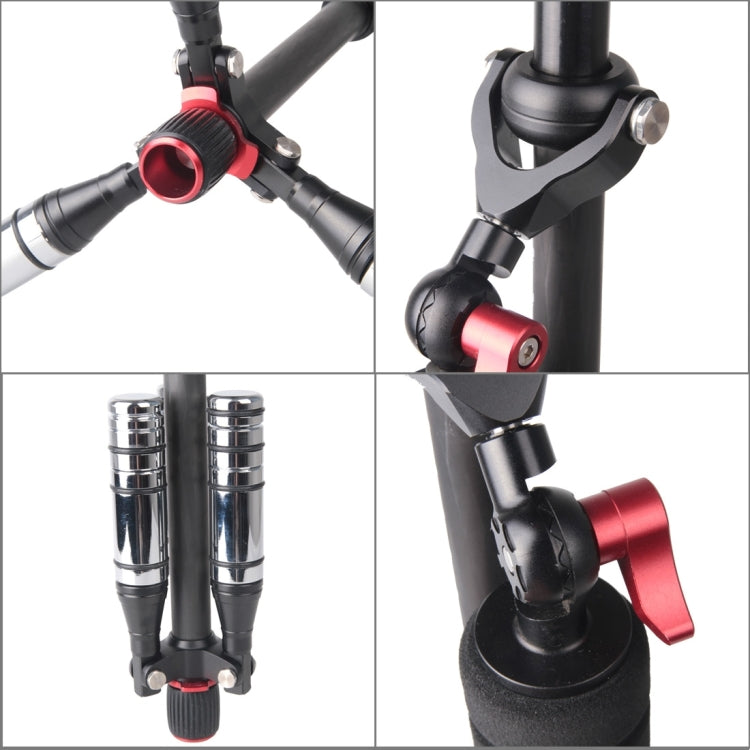 Letspro Adjustable Plate Carbon Fiber Slider Professional Stabilizer for Camera / DV / DSLR / Camcorder (SK-500) - free shipping - PMC TechLife - Order now!