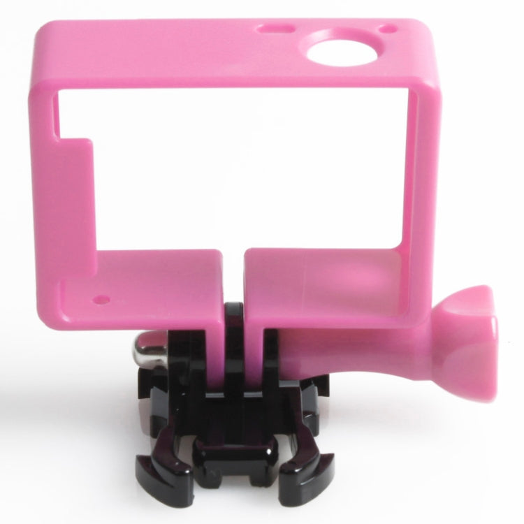 TMC High Quality Tripod Cradle Frame Mount Housing for GoPro HERO4 /3+ /3, HR191(Pink) - Protective Frame by TMC | Online Shopping South Africa | PMC TechLife | Buy Now Pay Later Mobicred