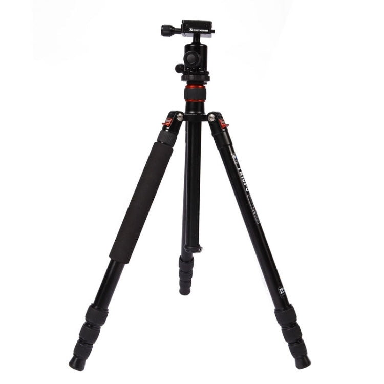 Triopo MT-2504C Adjustable Portable Aluminum Tripod with NB-1S Ball Head for Canon Nikon Sony DSLR Camera(Black) - free shipping - PMC TechLife - Order now!