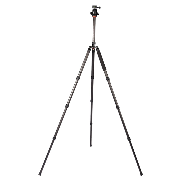 Triopo GT-2804X8.C Adjustable Portable Carbon Fiber Tripod with B-2 Aluminum Ball Head for Canon Nikon Sony DSLR Camera(Black) - free shipping - PMC TechLife - Order now!