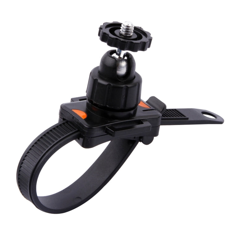 Camera Mount Tripod Holder with Head strap / Helmet Hat for GoPro HERO4 / 3+ / 2 & 1,XiaoMi YI,SJCAM SJ4000 / SJ5000 / SJ6000 / SJ7000 / Kjstar Sport Camera(Black) - Helmet Mount by PMC TechLife | Online Shopping South Africa | PMC TechLife | Buy Now Pay Later Mobicred