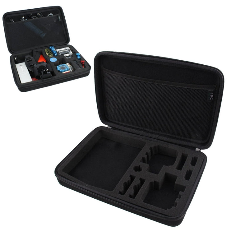 Shockproof Waterproof Portable Case for GoPro, Insta360, DJI and Other Action Cameras(Black) - Carry Cases by PMC TechLife | Online Shopping South Africa | PMC TechLife | Buy Now Pay Later Mobicred