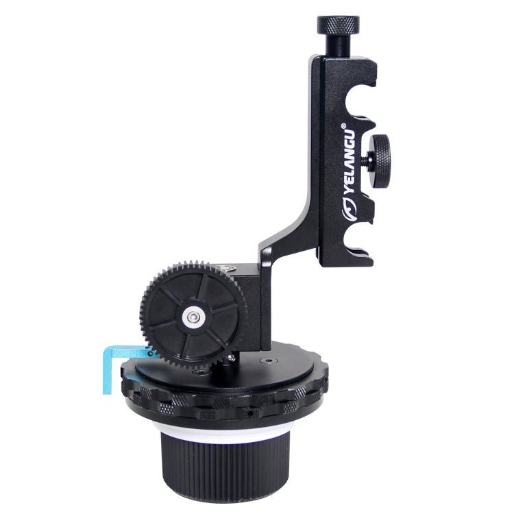 YELANGU YLG0103D F4 Limit Follow Focus with Adjustable Gear Ring Belt for Canon / Nikon / Video Cameras / DSLR Cameras - free shipping - PMC TechLife - Order now!