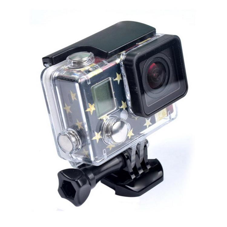 Retro US Flag Pattern Case Sticker for GoPro HERO3+ /3 - Stickers by PMC TechLife | Online Shopping South Africa | PMC TechLife | Buy Now Pay Later Mobicred