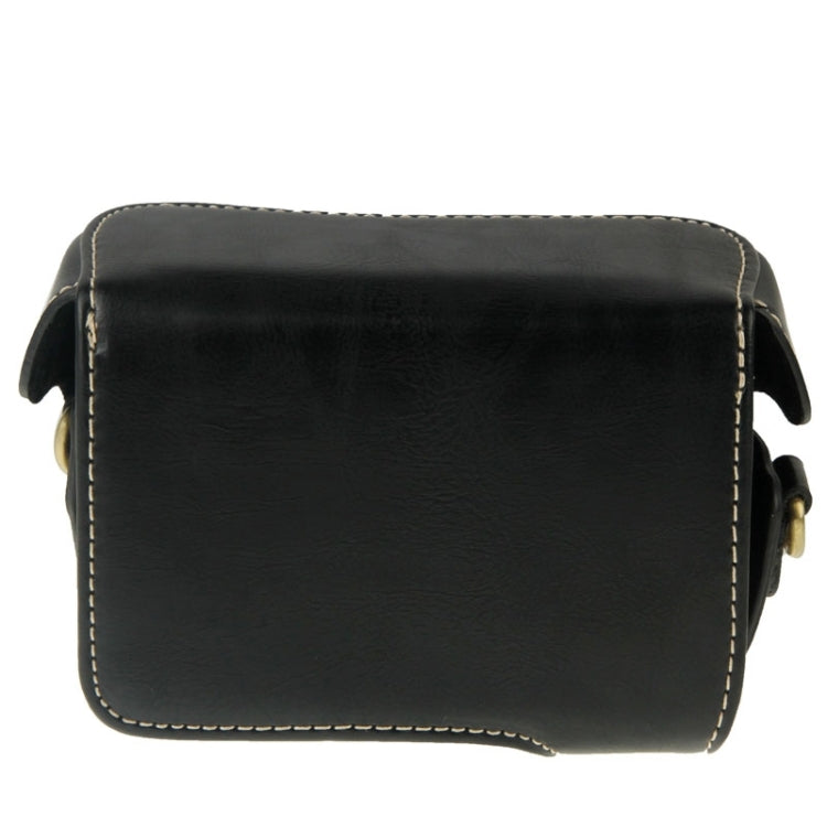Retro Style PU Leather Camera Case Bag with Strap for Sony RX100 M3 / M4 / M5(Black) - free shipping - PMC TechLife - Order now!
