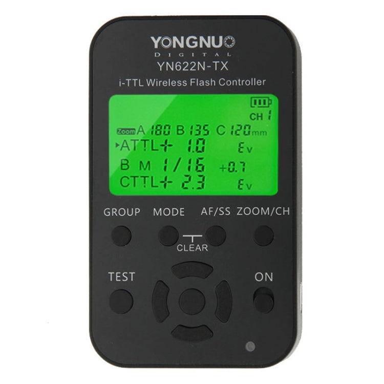 YONGNUO YN622N-KIT i-TTL Wireless Flash Trigger Controller + Transceiver Kit for Nikon Camera - free shipping - PMC TechLife - Order now!