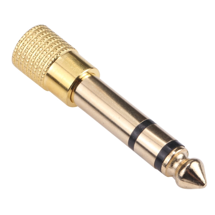 6.35mm Male to 3.5mm Female Audio Jack Adapters (10 Pcs in One Package, the Price is for 10 Pcs) - Connectors & Terminals by PMC TechLife | Online Shopping South Africa | PMC TechLife