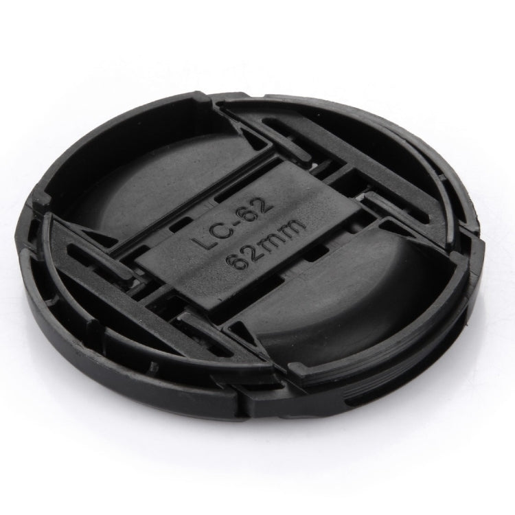 62mm Center Pinch Camera Lens Cap(Black) - Lens Cap by PMC TechLife | Online Shopping South Africa | PMC TechLife
