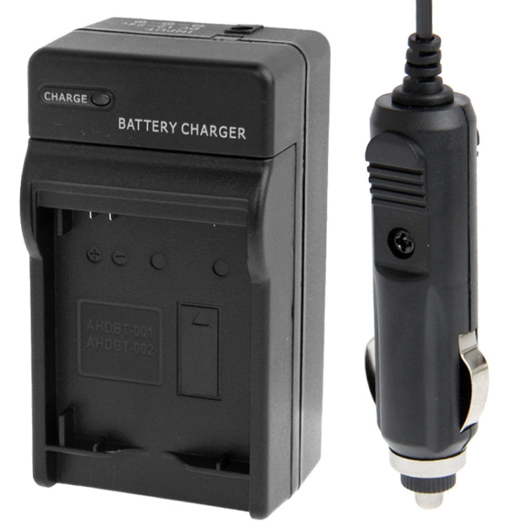 2 in 1 Digital Camera Battery Charger for Gopro Hero 2 AHDBT-001 / AHDBT-002(Black) - Charger by PMC TechLife | Online Shopping South Africa | PMC TechLife | Buy Now Pay Later Mobicred
