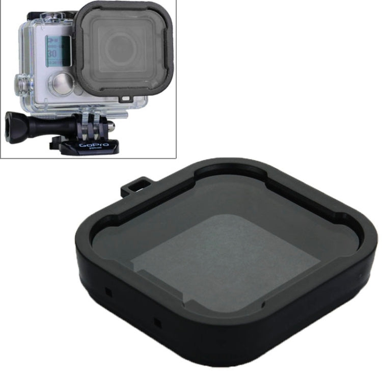 Polar Pro Aqua Cube Snap-on Dive Housing Filter for GoPro HERO4 /3+(Grey) - Lens Filter by PMC TechLife | Online Shopping South Africa | PMC TechLife | Buy Now Pay Later Mobicred