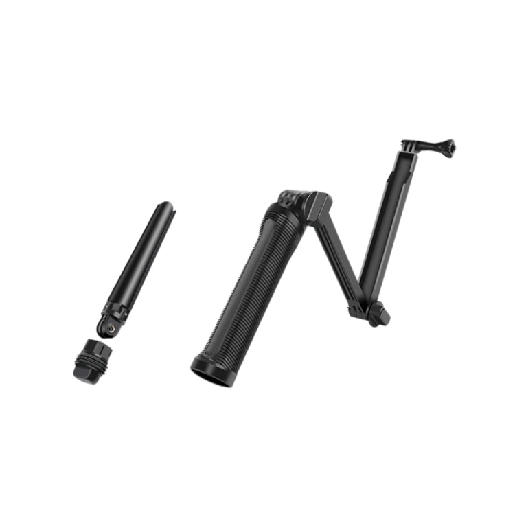 3-Way Monopod + Tripod + Grip Super Portable Magic Mount Selfie Stick for GoPro Hero12 Black / Hero11 /10 /9 /8 /7 /6 /5, Insta360 Ace / Ace Pro, DJI Osmo Action 4 and Other Action Cameras, Length of Extension: 20-62cm - Extendable Pole by PMC TechLife | Online Shopping South Africa | PMC TechLife | Buy Now Pay Later Mobicred