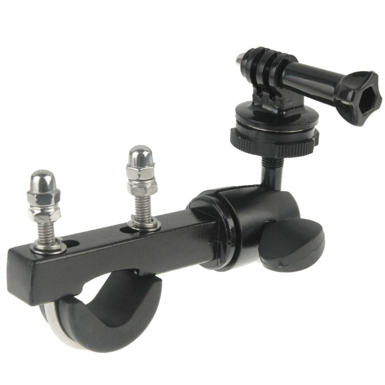 Handlebar Seatpost Big Pole Mount Bike Moto Bicycle Clamp with Tripod Mount Adapter & Screw for GoPro, Insta360, DJI and Other Action Cameras - Bicycle Handlebar Mount by PMC TechLife | Online Shopping South Africa | PMC TechLife | Buy Now Pay Later Mobicred