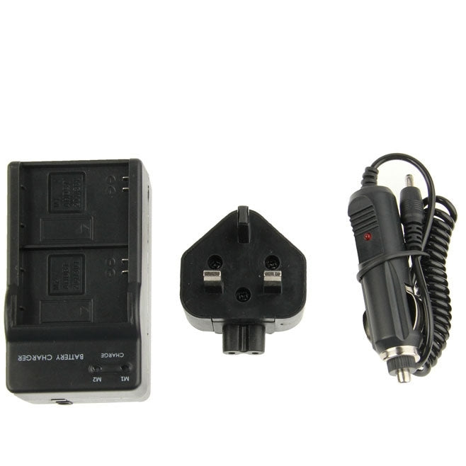 3 in 1 Digital Camera Dual Battery Car Charger for GoPro HERO3+ / 3  AHDBT-201 / AHDBT-301 - Charger by PMC TechLife | Online Shopping South Africa | PMC TechLife | Buy Now Pay Later Mobicred