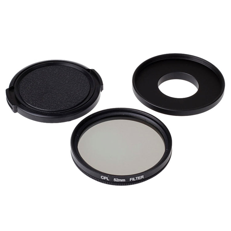 52mm CPL Filter Circular Polarizer Lens Filter with Cap for Xiaomi Xiaoyi 4K+ / 4K, Xiaoyi Lite, Xiaoyi  Sport Camera - Lens Filter by PMC TechLife | Online Shopping South Africa | PMC TechLife | Buy Now Pay Later Mobicred