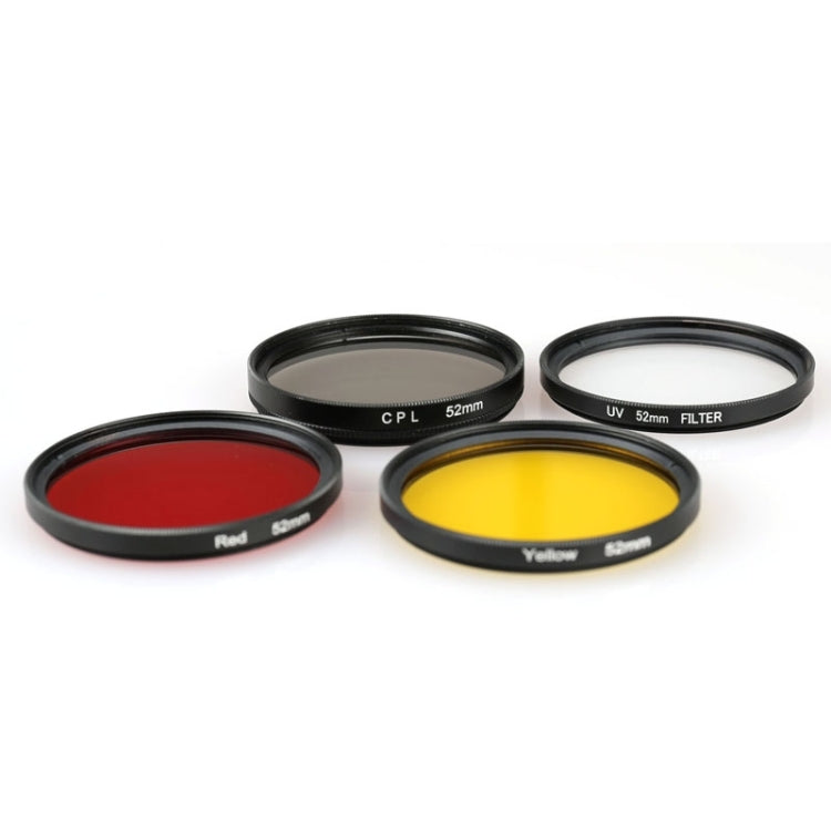 52mm Round Circle UV Lens Filter for GoPro HERO4 / 3+ - Lens Filter by PMC TechLife | Online Shopping South Africa | PMC TechLife | Buy Now Pay Later Mobicred