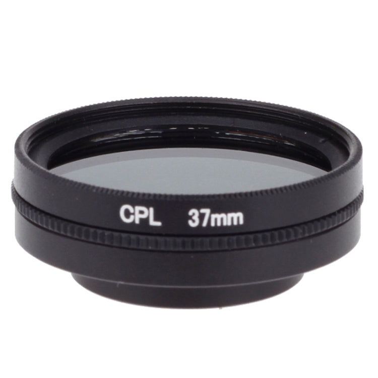 37mm CPL Filter Circular Polarizer Lens Filter with Cap for Xiaomi Xiaoyi 4K+ / 4K, Xiaoyi Lite, Xiaoyi Sport Camera - Lens Filter by PMC TechLife | Online Shopping South Africa | PMC TechLife | Buy Now Pay Later Mobicred