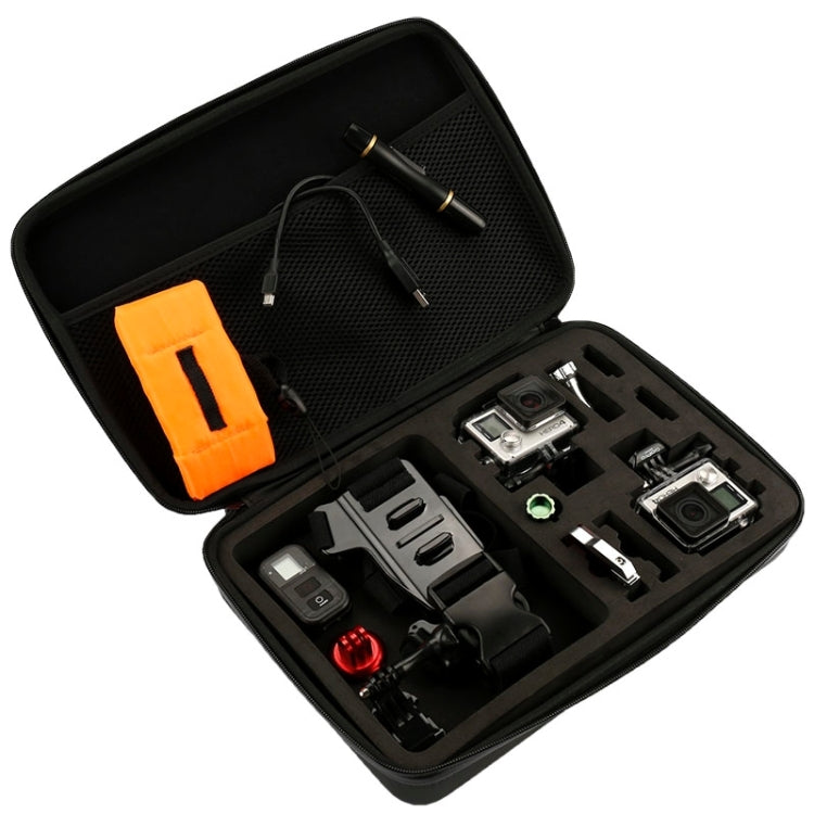 Shockproof Waterproof Portable Travel Case for GoPro, Insta360, DJI and Other Action Cameras Accessories, Size: 32cm x 22cm x 7cm - Carry Cases by PMC TechLife | Online Shopping South Africa | PMC TechLife | Buy Now Pay Later Mobicred