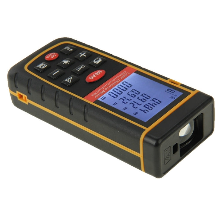 RZ-A80 1.9 inch LCD 80m Hand-held Laser Distance Meter with Level Bubble - Laser Rangefinder by PMC TechLife | Online Shopping South Africa | PMC TechLife | Buy Now Pay Later Mobicred