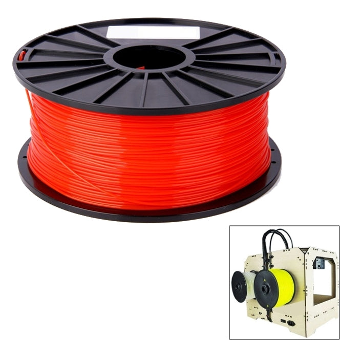PLA 3.0 mm Color Series 3D Printer Filaments, about 115m(Red) - Consumables by PMC TechLife | Online Shopping South Africa | PMC TechLife | Buy Now Pay Later Mobicred