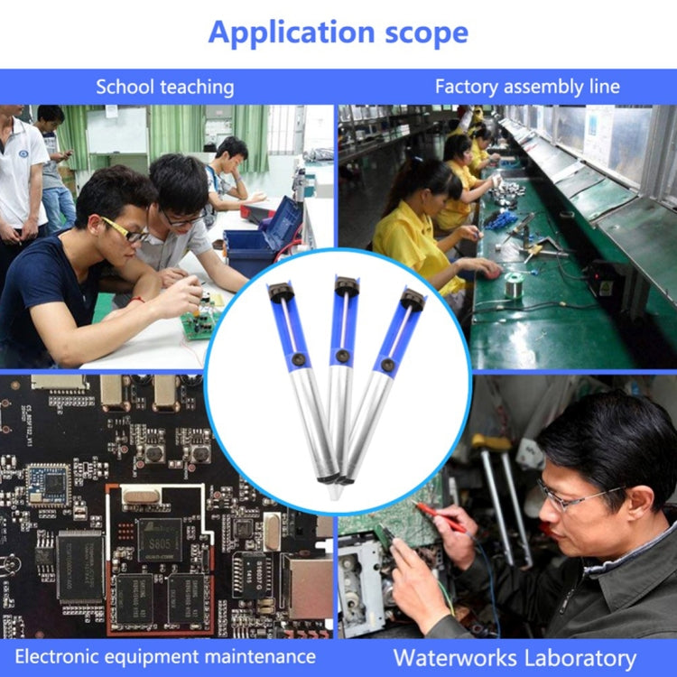 Aluminum Desoldering Pump - free shipping - PMC TechLife - Order now!