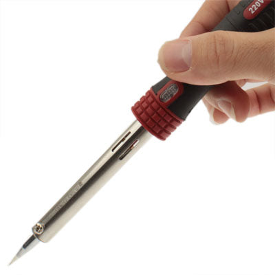 WLXY 220V 80W Comfortable Rubber Handle Welding Manual Electric Iron Tool - free shipping - PMC TechLife - Order now!