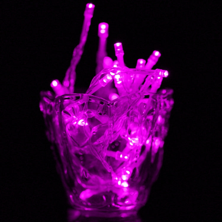 3m String Decoration Light, For Christmas Party, 30 LED,  2-Mode Flash, Battery Powered(Pink Light) - Holiday Lights by PMC TechLife | Online Shopping South Africa | PMC TechLife | Buy Now Pay Later Mobicred