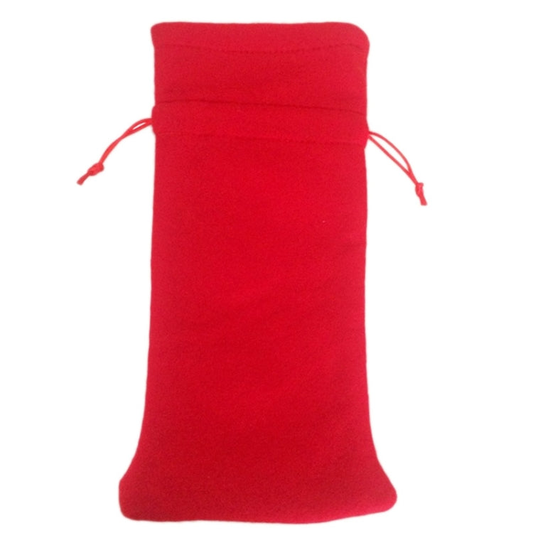 3 PCS Santa Pattern Christmas Dinner Table Decoration Plush Champagne Wine Bottle Bag - Christmas Gift Bags & Boxes by PMC TechLife | Online Shopping South Africa | PMC TechLife | Buy Now Pay Later Mobicred