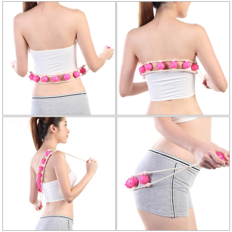 Waist and Back Massage Bead Ring(Pink) - free shipping - PMC TechLife - Order now!
